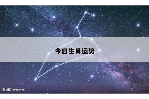 今日生肖运势