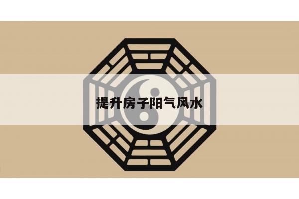 提升房子阳气风水
